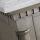 preview thumbnail 6 of 7, Fresca Kingston Antique Silver 36-inch Traditional Bathroom Vanity with Mirror