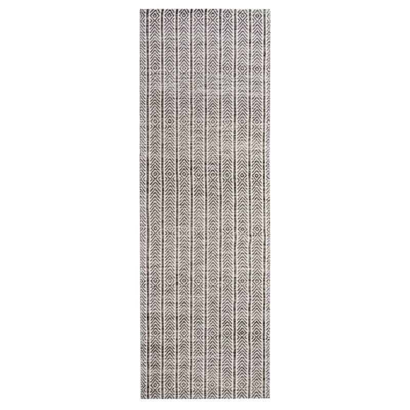 Jani Cali Grey Cotton/Jute Handwoven Rug