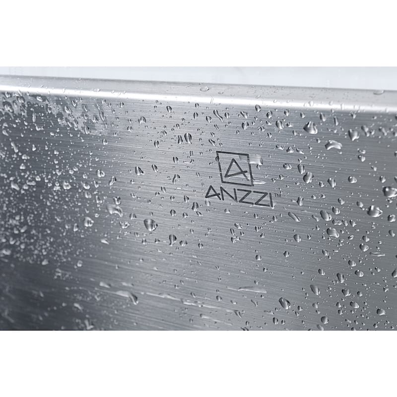 ANZZI Elysian 36" Farmhouse Double Bowl Kitchen Sink