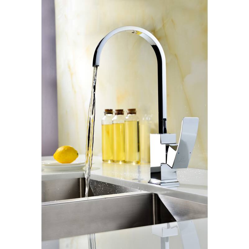 ANZZI Opus Series Single-Handle Standard Kitchen Faucet in Polished Chrome