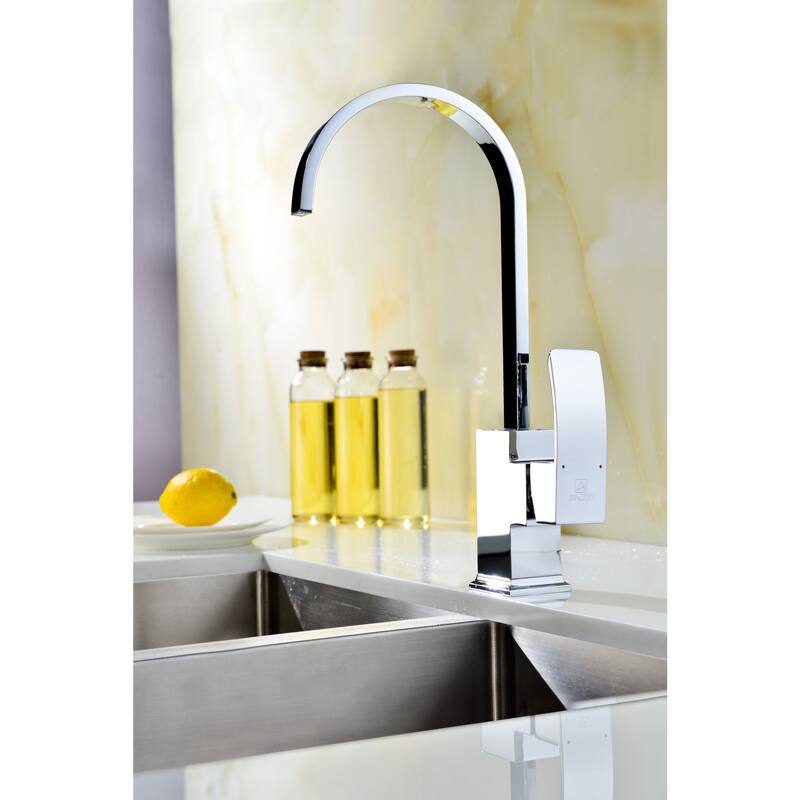 ANZZI Opus Series Single-Handle Standard Kitchen Faucet in Polished Chrome