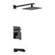 preview thumbnail 1 of 2, ANZZI Mezzo Series 1-Handle 1-Spray Tub and Shower Faucet in Oil-Rubbed Bronze