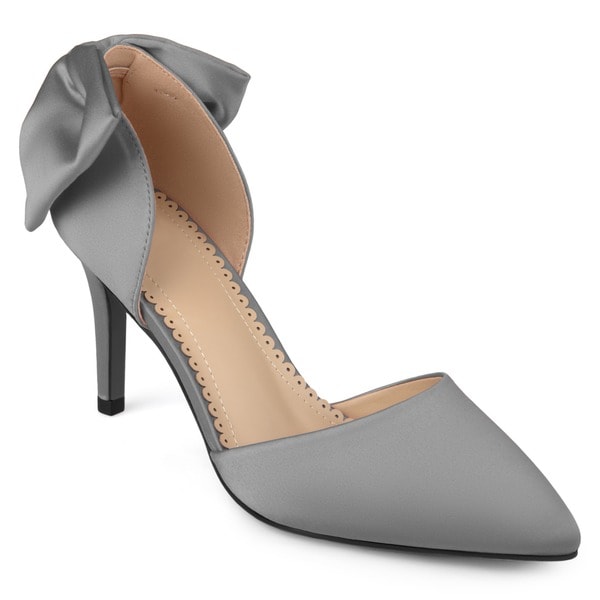 grey pumps womens