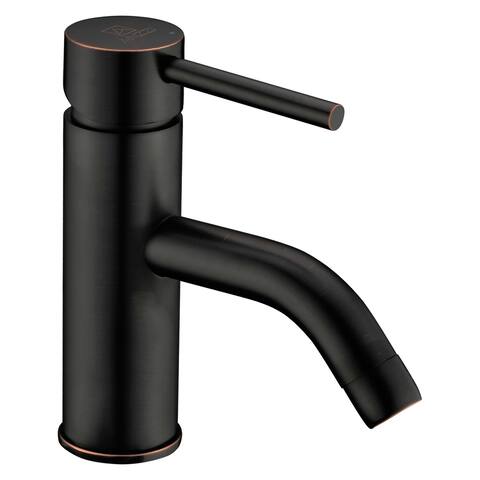 ANZZI Bravo Single-handle Low-arc Bathroom Faucet in Oil Rubbed Bronze