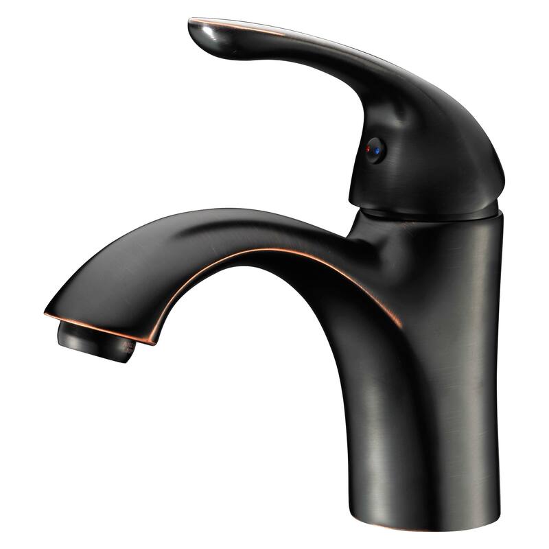 ANZZI Clavier Single Hole Single-handle Mid-arc Bathroom Faucet in Oil Rubbed Bronze