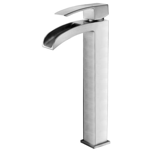 Pendant Series Deco-Glass Vessel Sink in Lustrous Frosted