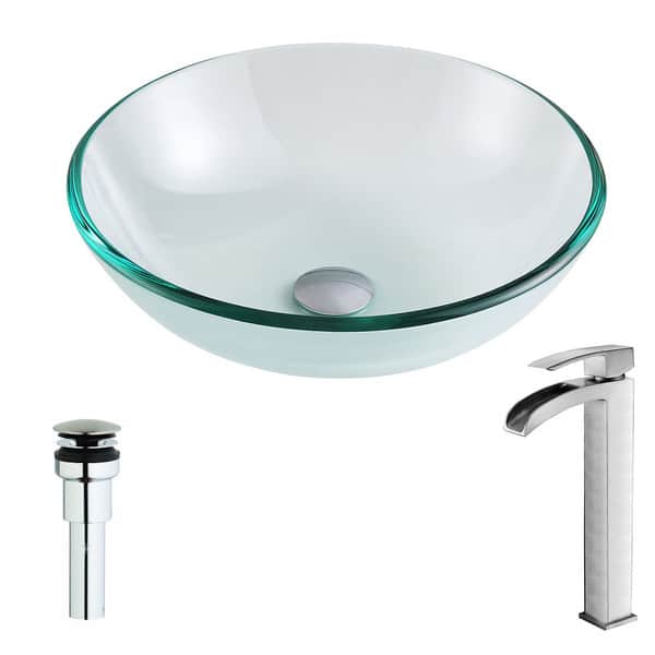 Etude Series Vessel Sink in Lustrous Clear Etude Series Vessel Sink in Lustrous Clear