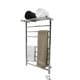 preview thumbnail 4 of 9, ANZZI Eve 8-Bar Stainless Steel Wall Mounted Electric Towel Warmer Rack in Polished Chrome