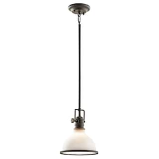 Kichler Lighting Hatteras Bay Collection 1-light Olde Bronze Mini Pendant