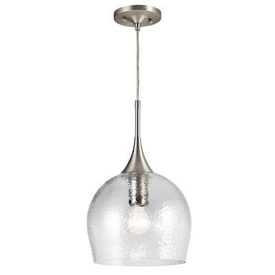 Kichler Lighting Sloane Collection 1-light Brushed Nickel Pendant