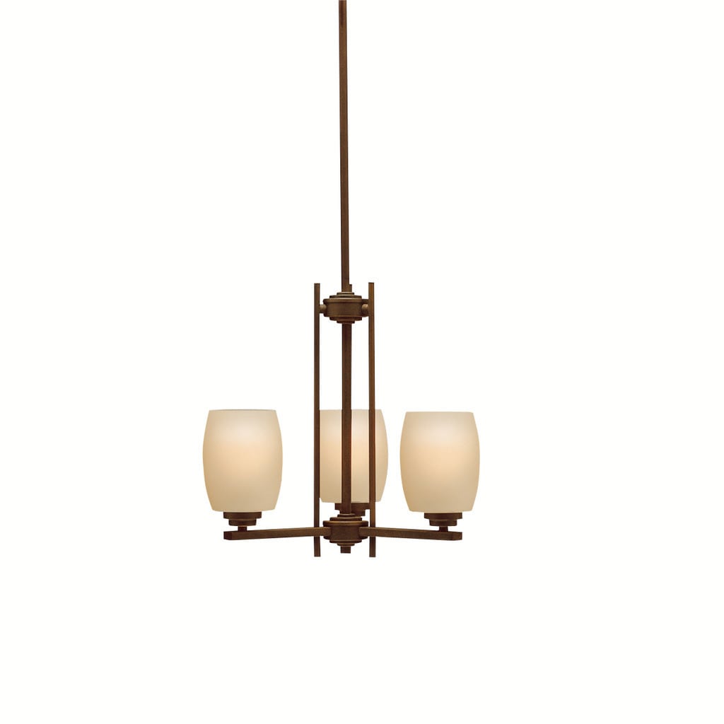Kichler Lighting Eileen Collection 3-light Olde Bronze Mini Chandelier - Chandeliers For Bedrooms by Overstock.com