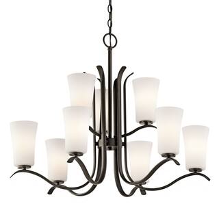 Kichler Lighting Armida Collection 9-light Olde Bronze Chandelier