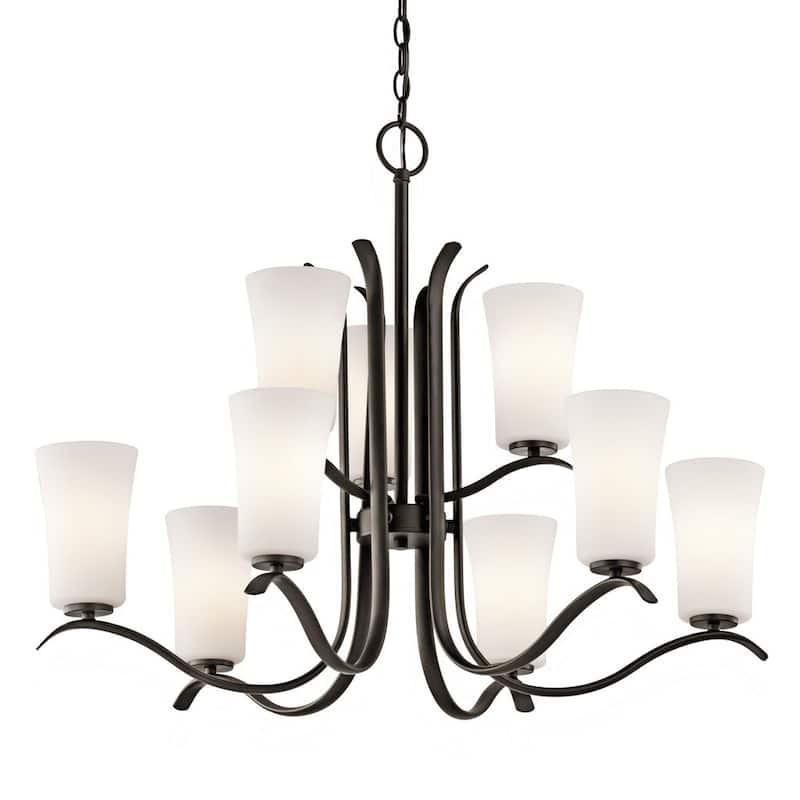 Kichler Lighting Armida Collection 9-light Olde Bronze Chandelier