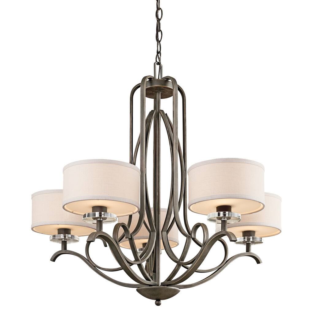Kichler Lighting Leighton Collection 5-light Olde Bronze Chandelier