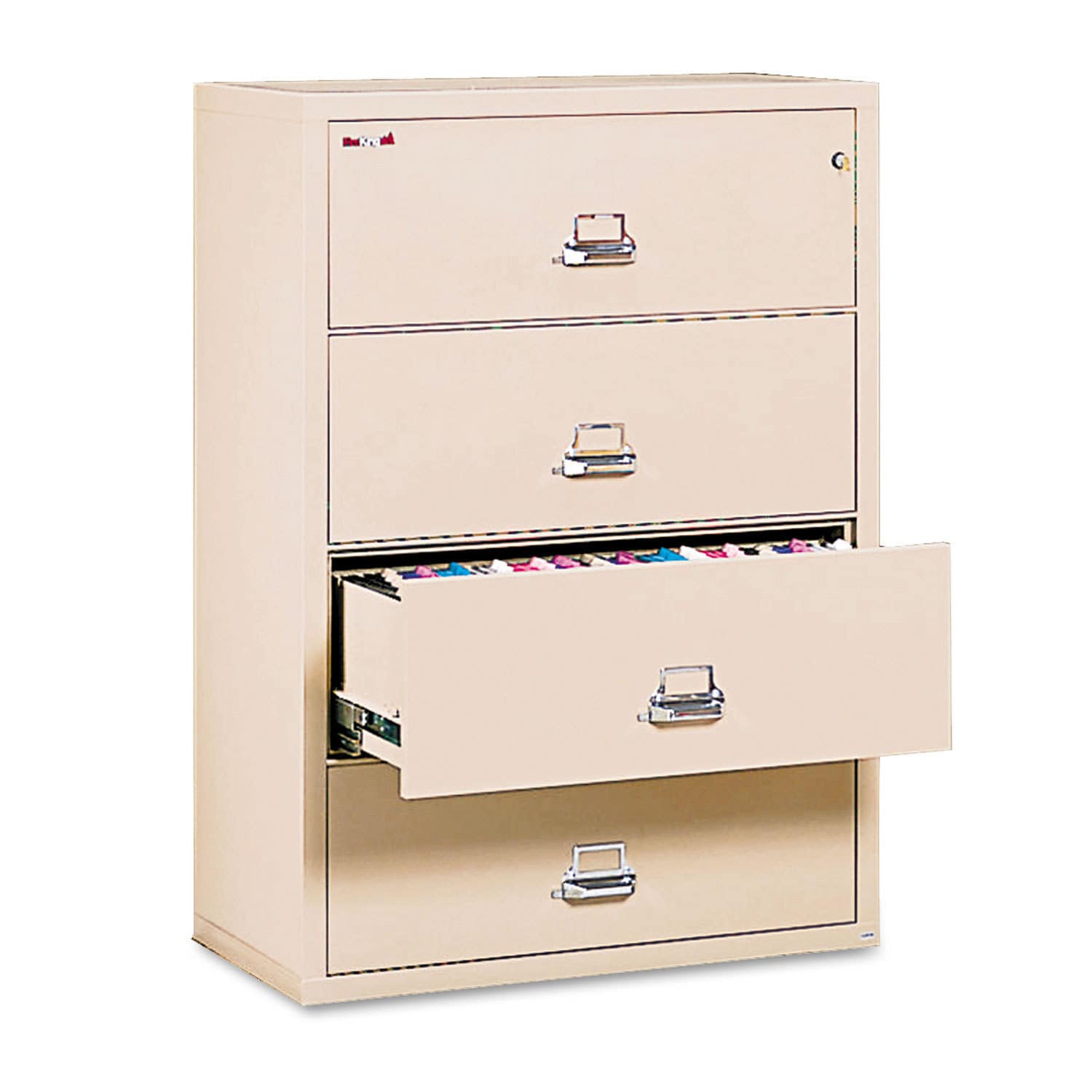 Shop Fireking Four Drawer Lateral File Cabinet 37 1 2w X 22 1 8d