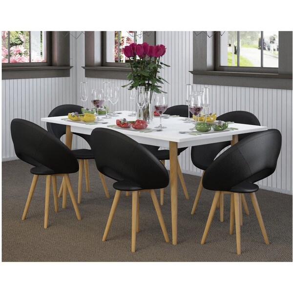 Toledo 7 Piece Dining Set Free Shipping Today Toledo 7 Piece Dining Set