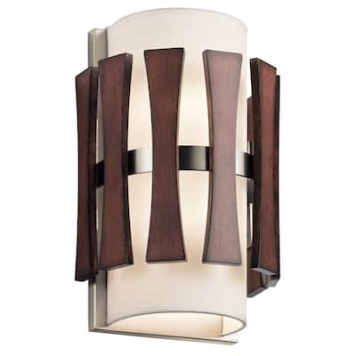Kichler Lighting Cirus Collection 2-light Auburn Stained Finish Wall Sconce