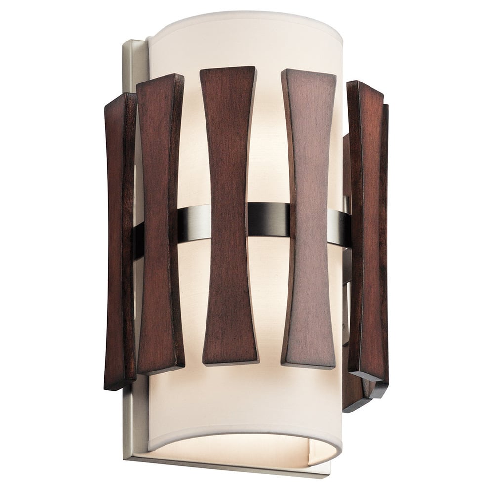 Kichler Lighting Cirus Collection 2-light Auburn Stained Finish Wall Sconce
