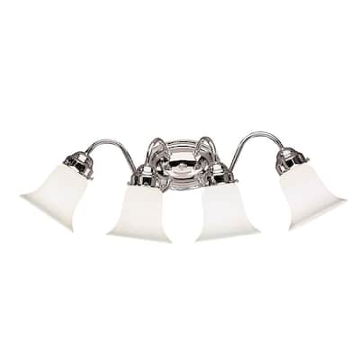 Kichler Lighting Transitional 4-light Chrome Bath/Vanity Light