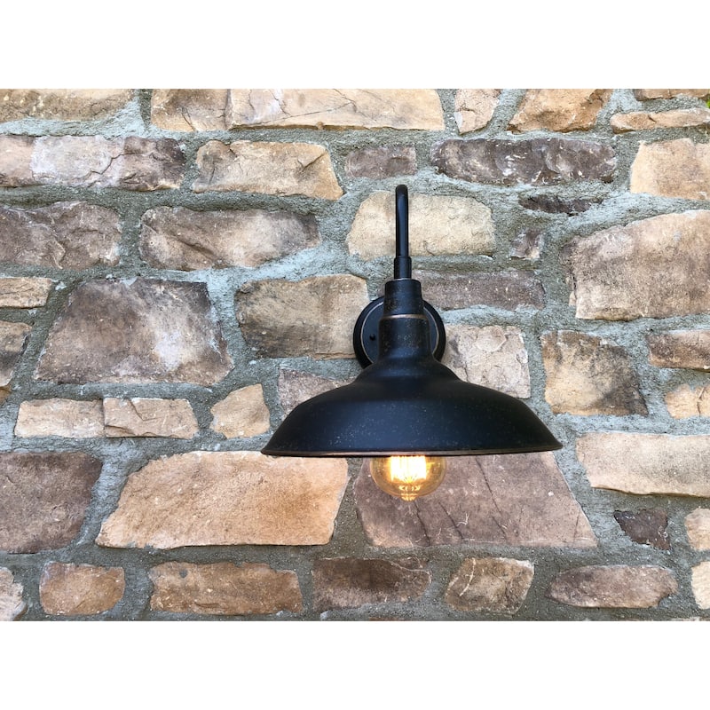 AA Warehousing Lora 1 Light Outdoor Wall Light in Oil Rubbed Bronze