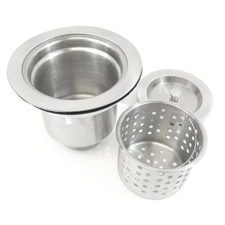 36-inch Stainless Steel Single Bowl 15mm Radius Undermount Kitchen Sink with Accessories