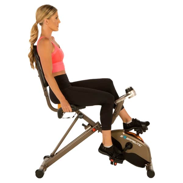 Foldable Exercise Exerpeutic Gold Upright Bike Upright Exercise