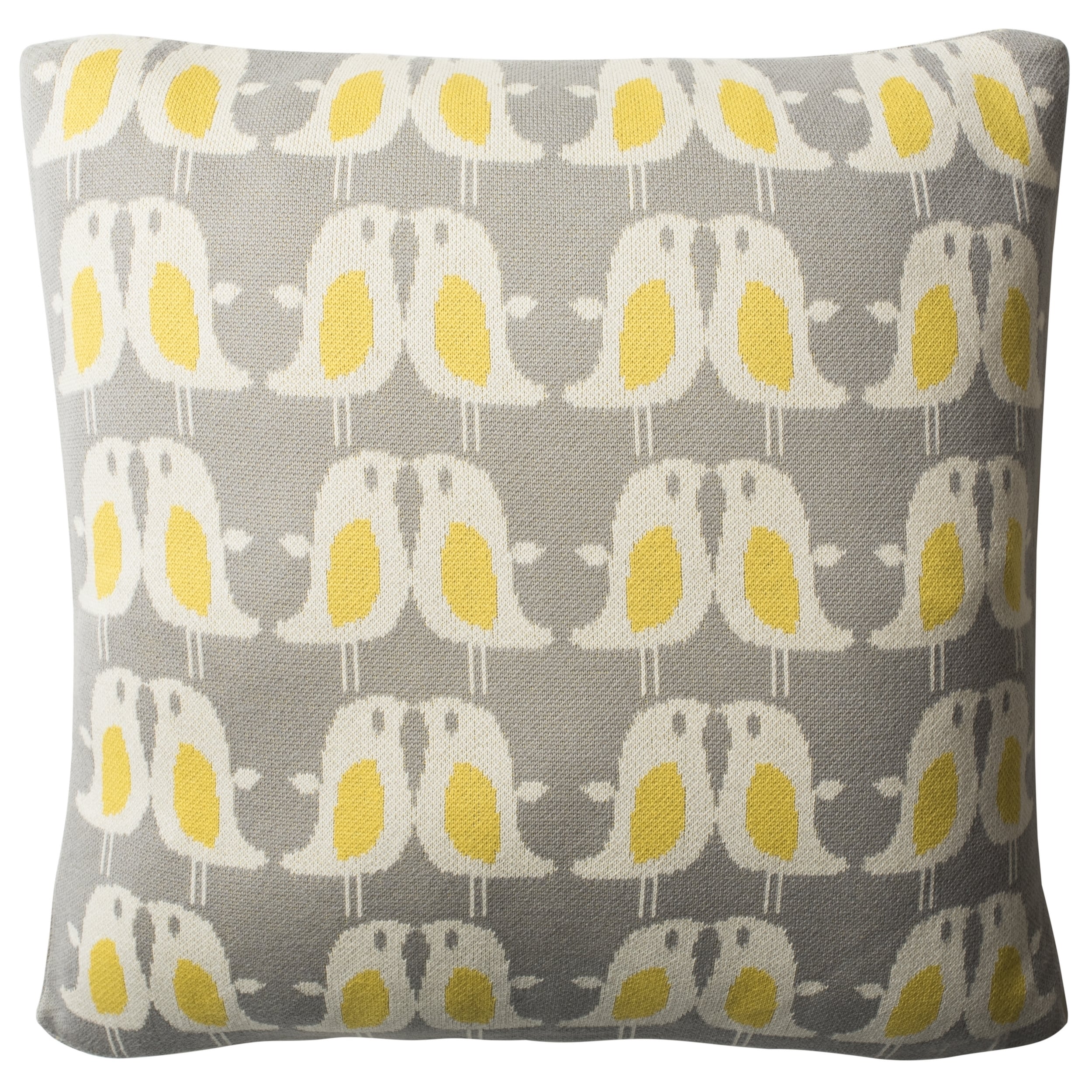 Shop Safavieh 20 Inch Sweet Penguin Light Grey Yellow Decorative