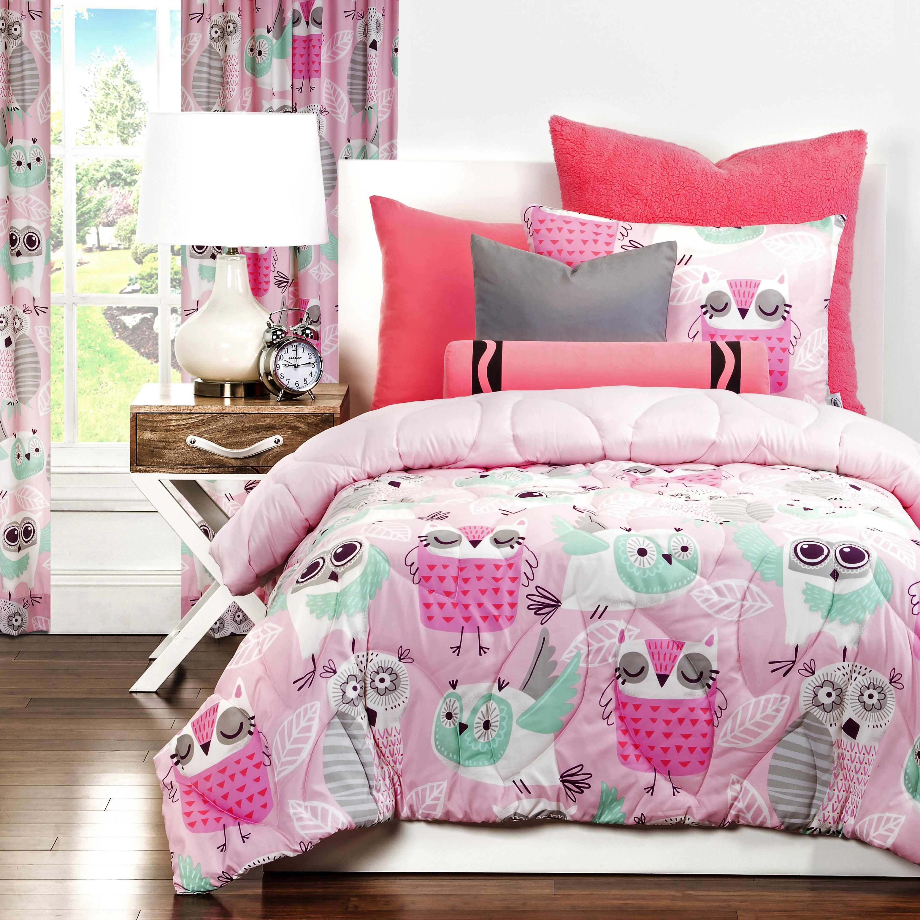 Crayola Night Owl 3 Piece Comforter Set