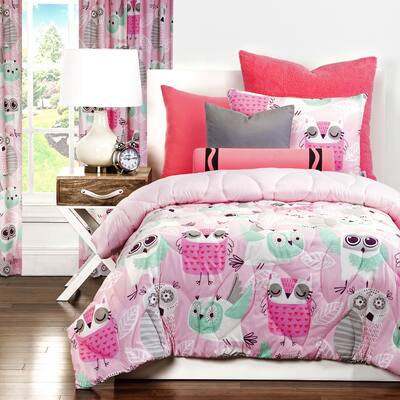 SIScovers Night Owl 3-piece Comforter Set
