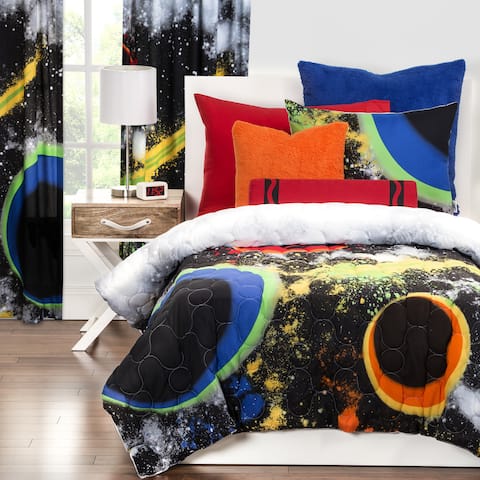 Crayola Out of This World 3-piece Comforter Set