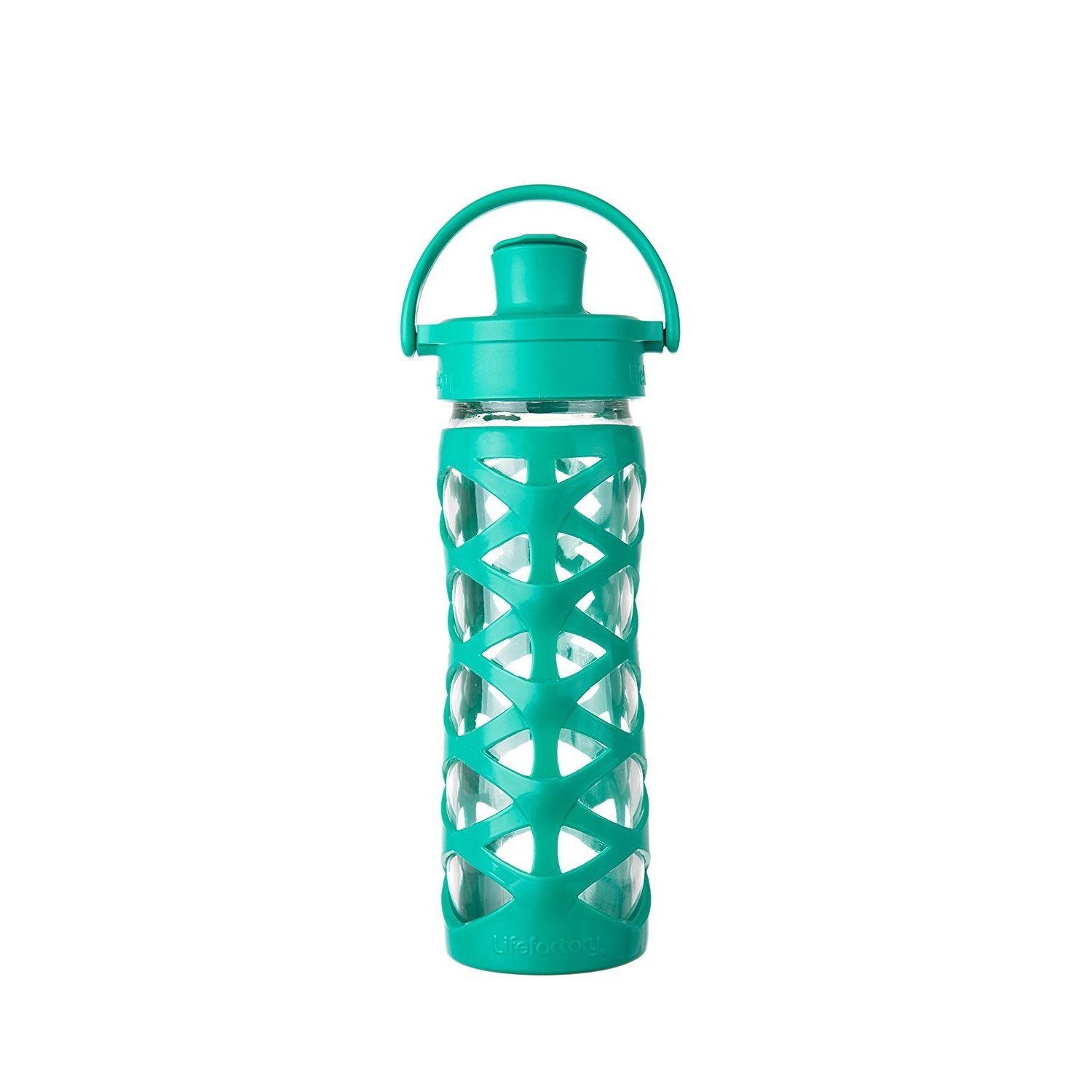 Shop Lifefactory Green Silicone Glass 