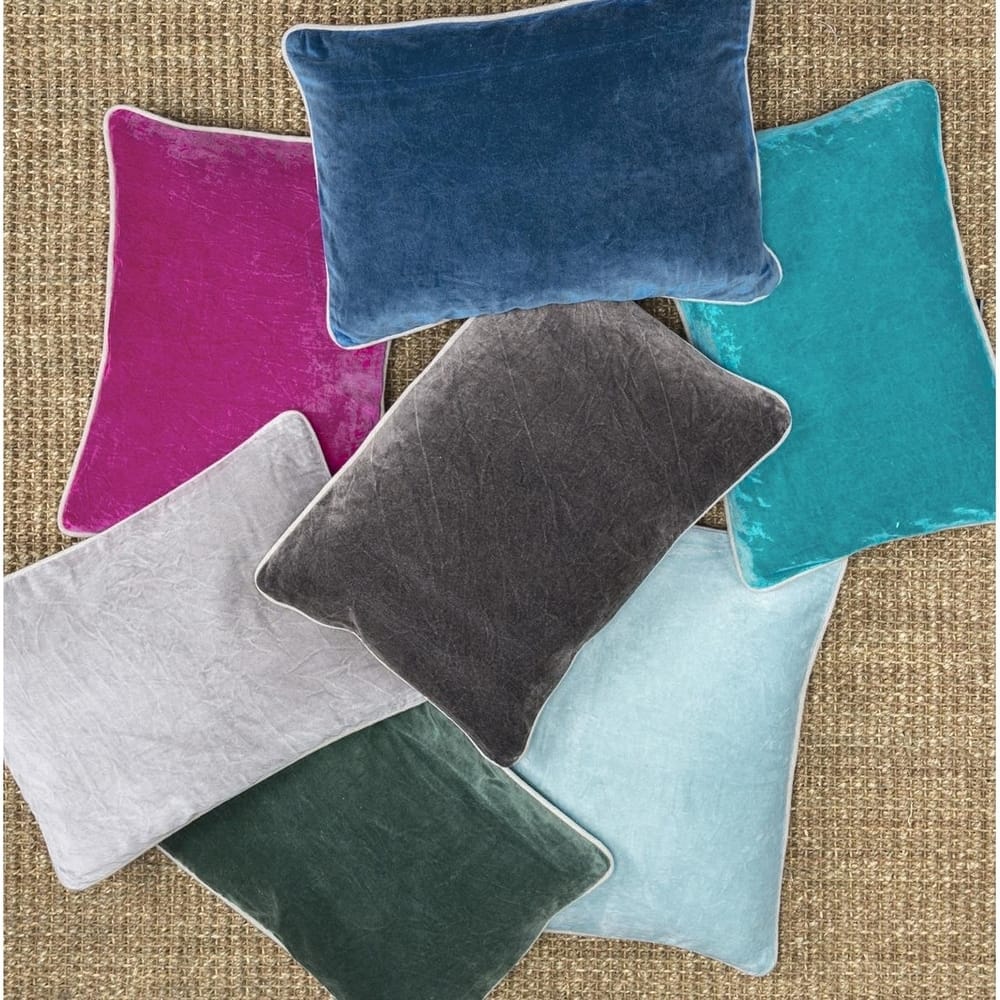 Porch & Den Montclair Velvet Throw Pillow