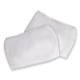 preview thumbnail 1 of 0, Badger Basket Fitted Sheets for Wishes Oval Bassinet White (Set of 2)