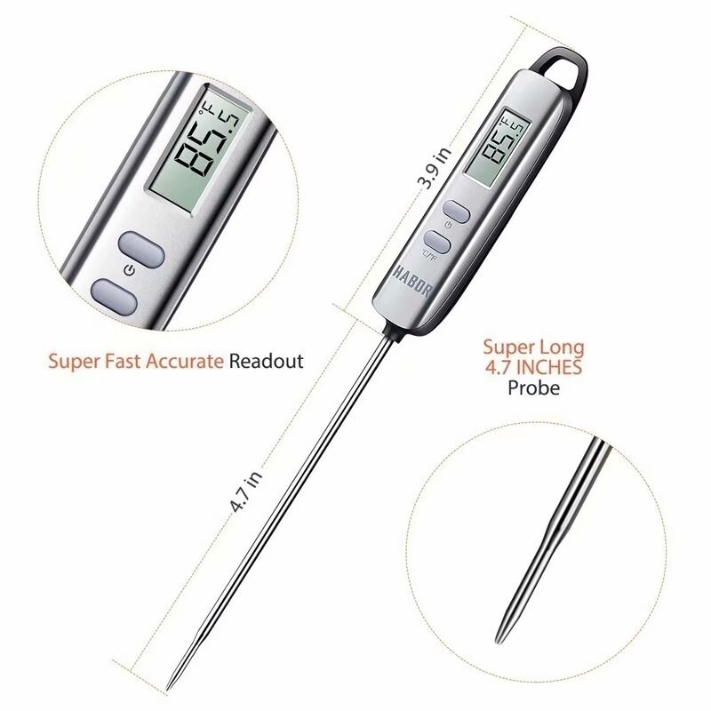 Taylor Precision Products Digital Fork Thermometer with Preset Cooking  Temperatures - On Sale - Bed Bath & Beyond - 33834815
