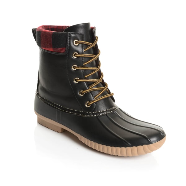 mens duck boots black friday