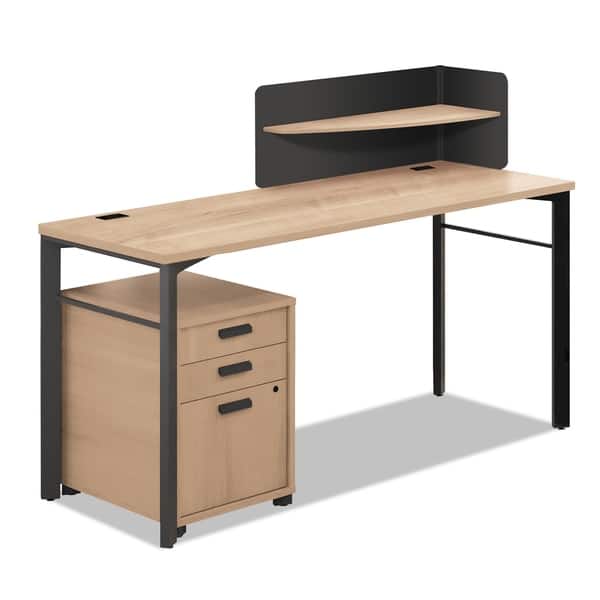 Shop Hon Manage Table Desk 48 W X 23 1 2 D Computer Desk For