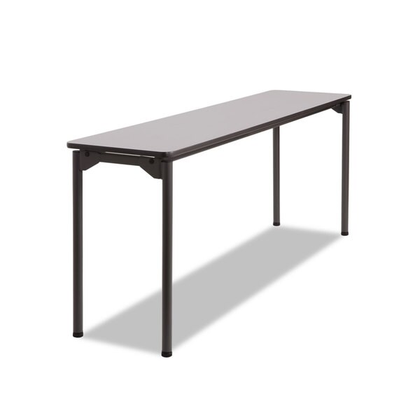 Iceberg Maxx Legroom Rectangular Folding Table, 72w x 18d x 29-1/2h - 72w x 18d x 29-1/2h