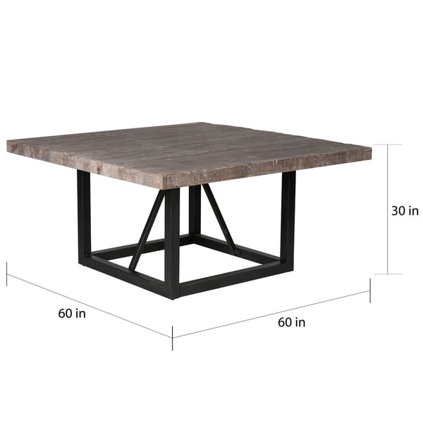 60 inch square dining table for 8