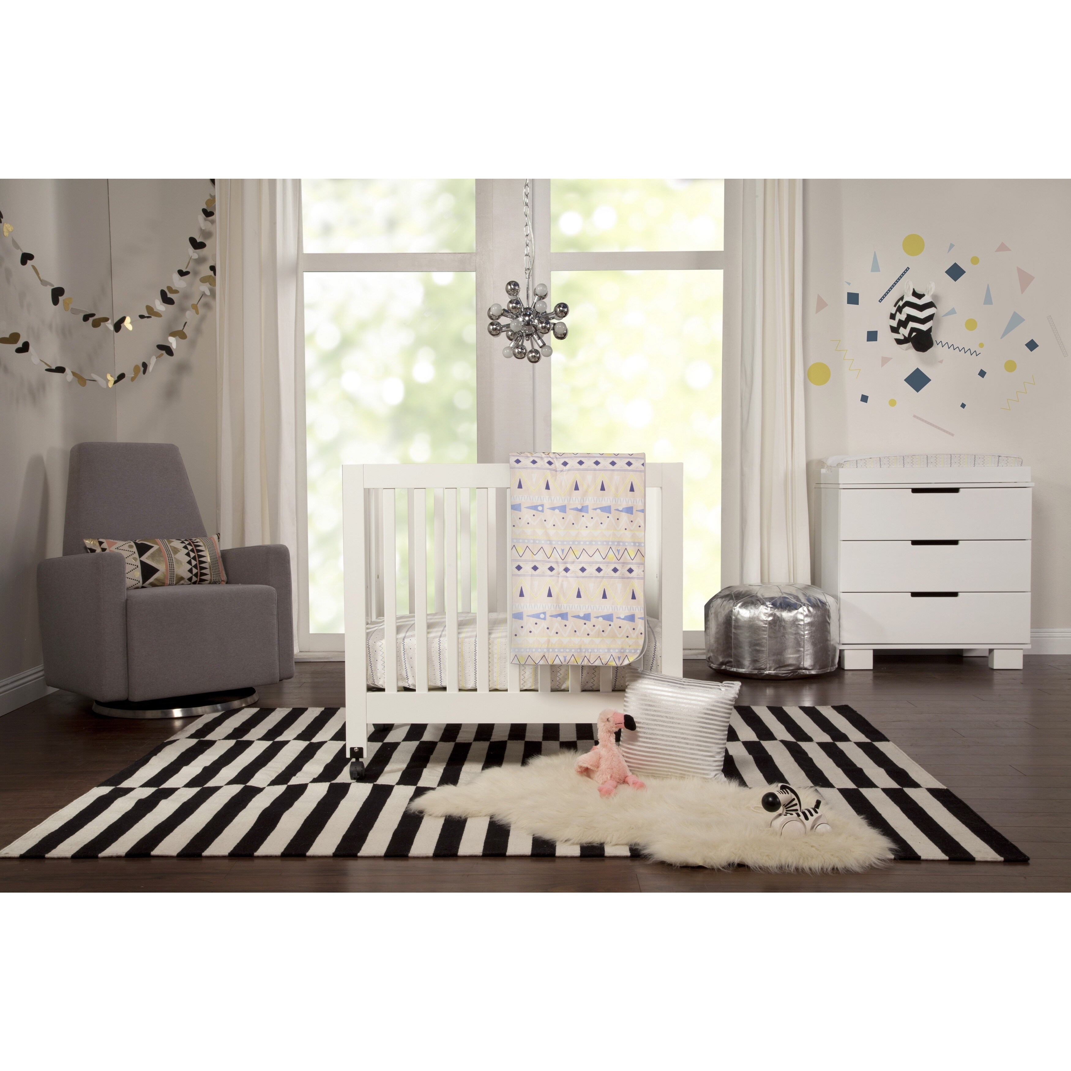 Shop Babyletto 4 Piece Desert Dreams Mini Crib Bedding And Decor