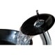 preview thumbnail 15 of 13, ANZZI Chord Series Deco-Glass Vessel Sink in Lustrous Black and Red with Matching Chrome Waterfall Faucet