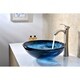 preview thumbnail 8 of 10, ANZZI Soave Series Deco-Glass Vessel Sink in Sapphire Wisp