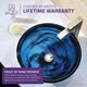 preview thumbnail 11 of 10, ANZZI Soave Series Deco-Glass Vessel Sink in Sapphire Wisp