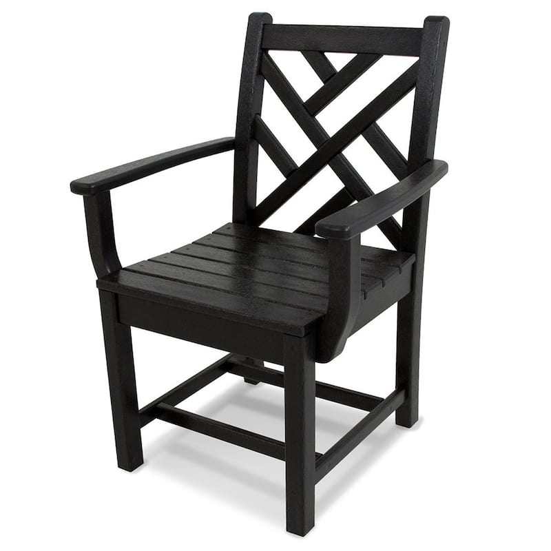 POLYWOOD Chippendale Outdoor Dining Arm Chair