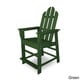 preview thumbnail 1 of 5, POLYWOOD Long Island Counter Chair Green