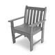 POLYWOOD Vineyard Outdoor Arm Chair - Slate Grey