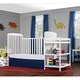 preview thumbnail 2 of 3, Dream On Me, Anna 4 in 1 Full Size Crib and Changing Table Combo