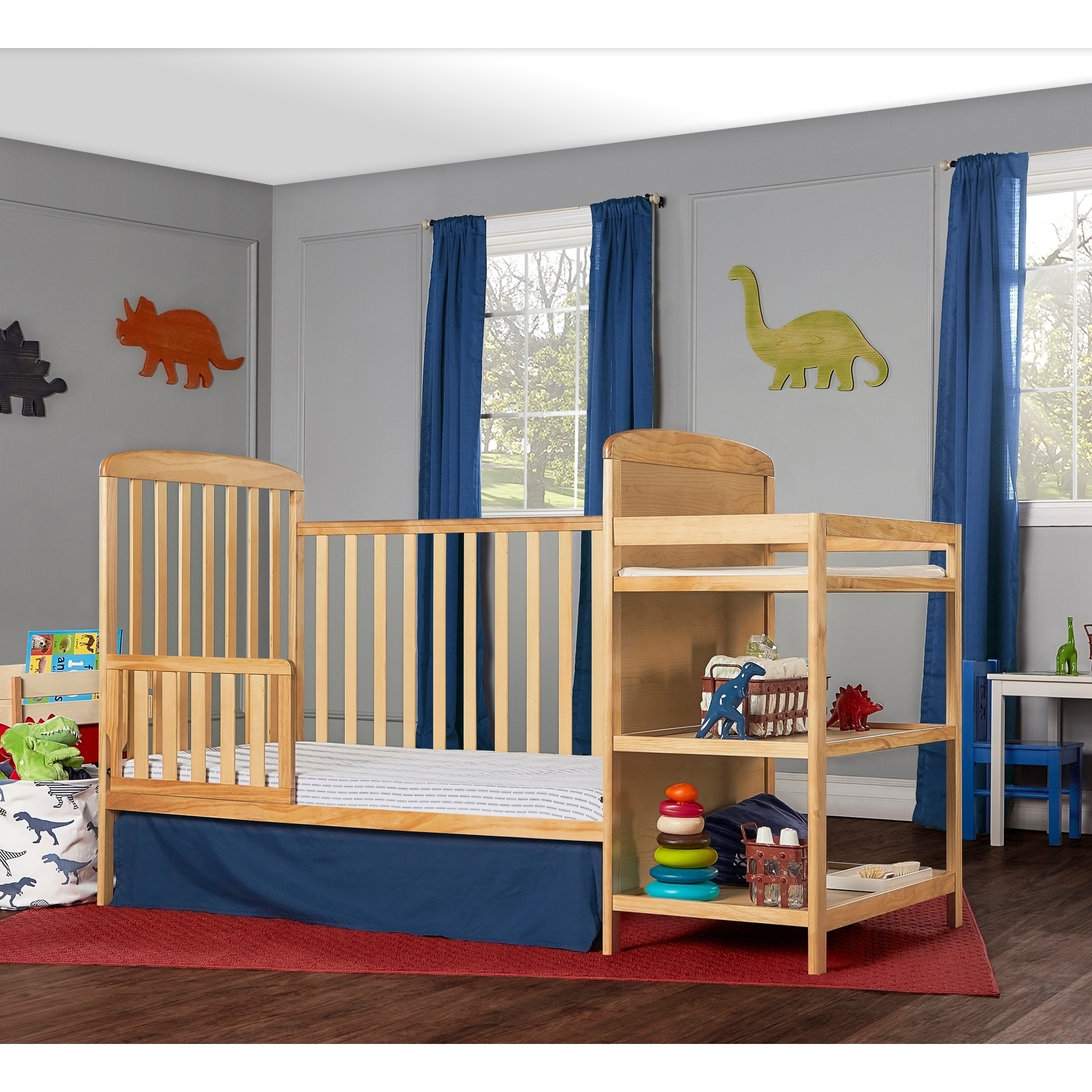 Shop Dream On Me Anna 4 In 1 Full Size Crib And Changing Table