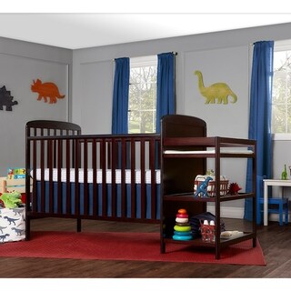 Dream On Me, Anna 4 in 1 Full Size Crib and Changing Table Combo