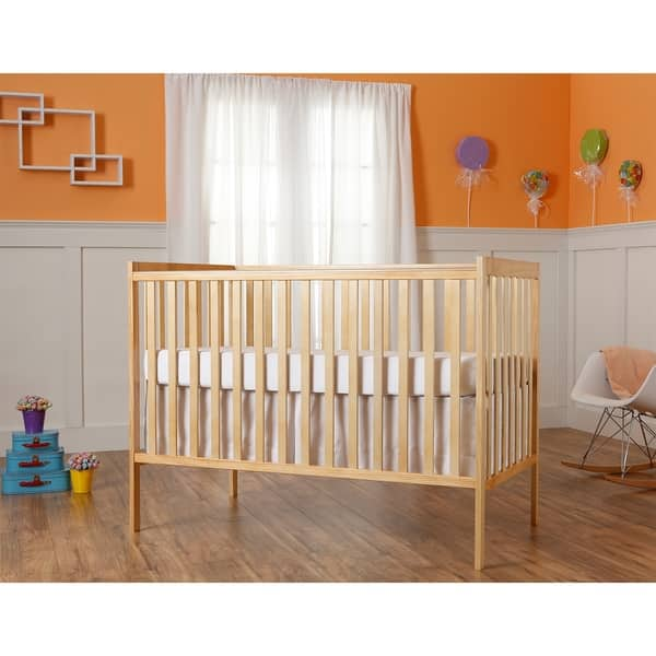 slide 2 of 9, Dream On Me, Synergy, 5 in 1 Convertible Crib - Natural