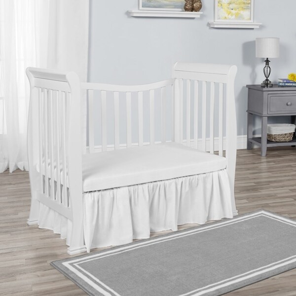 solid wood mini crib